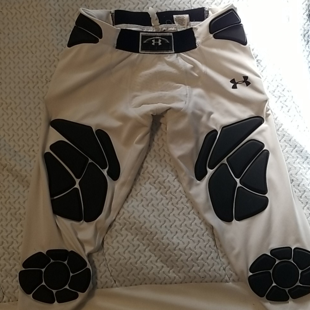 padded UA compression shorts